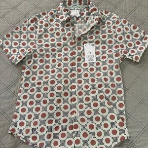 Men’s short sleeve button down